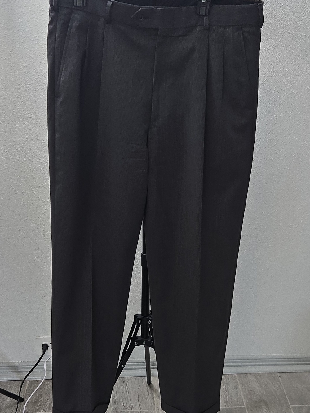 Classic Black Mens Dress Pants